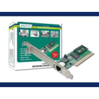 DIGITUS Single Port Fast Ethernet Netzwerkkarte, RJ45, PCI, Realtek Chipsatz