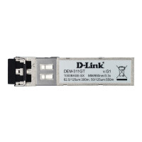 D-Link DEM-311GT, Faseroptik, 1000 Mbit/s, SFP, LC,...