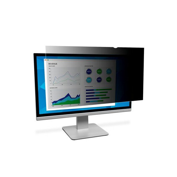3M PF238W9B, 60,5 cm (23.8"), 16:9, Monitor, Rahmenloser Blickschutzfilter, Anti-Glanz, Privatsphäre, 265,35153645 g