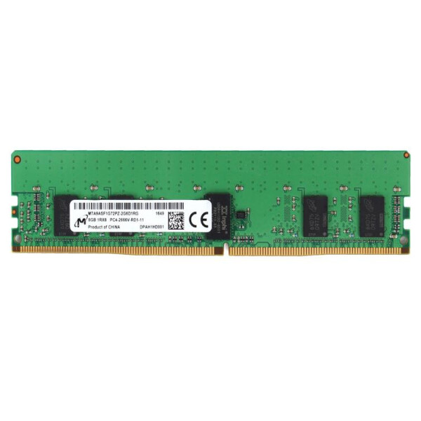 Micron MTA9ASF1G72PZ-3G2E1, 8 GB, 1 x 8 GB, DDR4, 3200 MHz, 288-pin DIMM