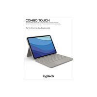 Logitech Combo Touch, Spanisch, Trackpad, 1,8 cm, 1 mm,...