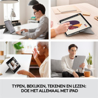 Logitech Combo Touch for iPad Pro 12.9-inch (5th generation), QWERTY, UK International, Trackpad, 1,9 cm, 1 mm, Apple