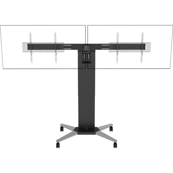 TECH DATA K/VISION F50T Dual Display Trolley