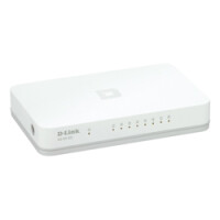 D-Link GO-SW-8G/E, Unmanaged, Gigabit Ethernet...