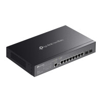TP-LINK Omada SG3210, Managed, L2/L3, Gigabit Ethernet (10/100/1000), Rack-Einbau, 1U