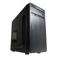 LC-Power Gehäuse Micro-ATX 2017MB black USB3.2/Audio...