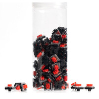 Keychron Low Profile Mechanical Red Switch-Set transparent