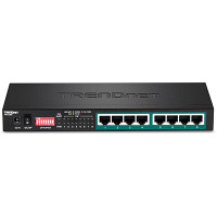 TRENDnet TPE-LG80, Unmanaged, Gigabit Ethernet...