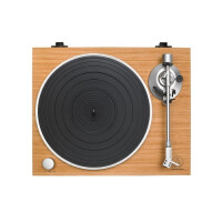 Audio-Technica AT-LPW30TK, Audio-Plattenspieler mit Riemenantrieb, Manuell, Holz, Aluminium, 33 1/3,45 RPM, 115/230V AC, 60/50 Hz