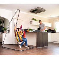 Amazonas AZ-4011000, Pulverbeschichteter Stahl, 120 kg, Silber, 1450 mm, 2400 mm, 120 cm
