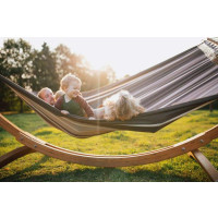 Amazonas AZ-1062200, Hängende Hängematte, 200 kg, 3 Person(en), Baumwolle, Polyester, Braun, 3600 mm