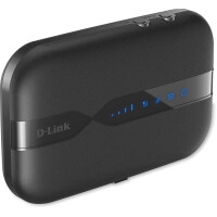 D-Link DWR-932, Wi-Fi 4 (802.11n), 3G, 4G, 4G, Schwarz,...