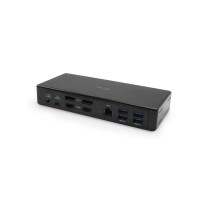 i-tec USB-C Quattro Display Docking Station with Power Delivery 85 W, Kabelgebunden, USB 3.2 Gen 1 (3.1 Gen 1) Type-C, 85 W, 3,5 mm, 10,100,1000 Mbit/s, Schwarz