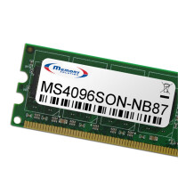 Memorysolution Memory Solution MS4096SON-NB87, 4 GB, 1 x 4 GB