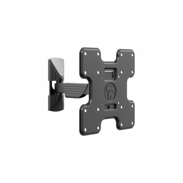 Hagor 8426, 109,2 cm (43"), 100 x 100 mm, 200 x 200 mm, -5 - 12°, 90 - 90°, Schwarz