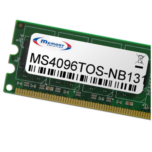 Memorysolution Memory Solution MS4096TOS-NB131, 4 GB