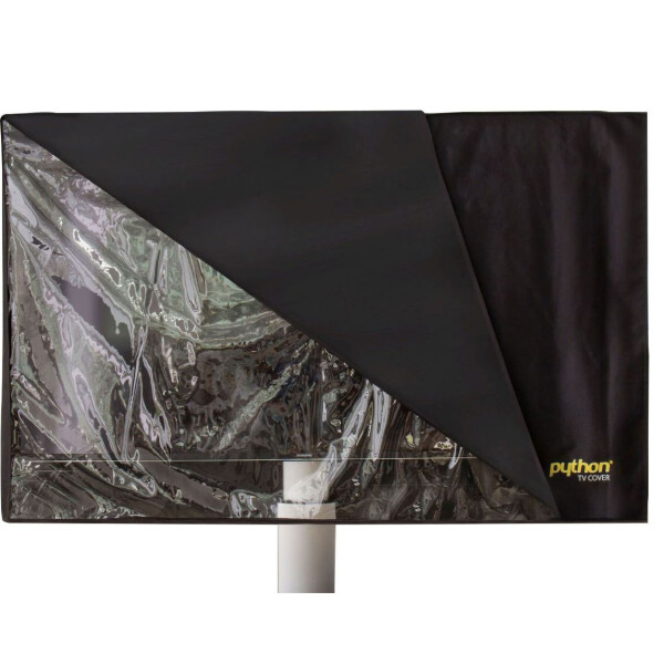 PYTHON TV-C0158, Displayschutz, PVC, Polyester, 1,47 kg, Schwarz, Transparent