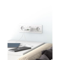 Wentronic Goobay 64818, Drinnen, AC, Weiß