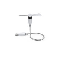 RealPower USB mini Ventilator wei? USB-A flexibel