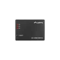 Lanberg SWV-HDMI-0003, HDMI, 2.0b, Schwarz,...