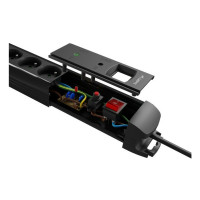 Lanberg SP1-05F-0300-BK, 3 m, Drinnen, Typ F, Gerade,...