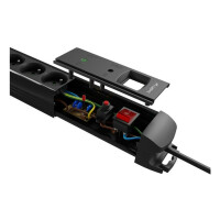 Lanberg SP1-05F-0300-BK, 3 m, Drinnen, Typ F, Gerade,...