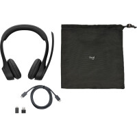 Logitech Zone 305, Kabellos, Car/Home office, 122 g, Kopfhörer, Schwarz