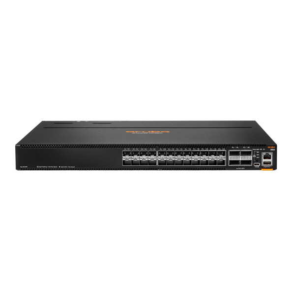 HPE Aruba Networking CX 8100 24x10G SFP+ 4x40/100G QSFP28 FB Airflow 3Fan 2AC PSU, Managed, L3, Rack-Einbau, 1U