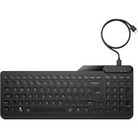 HP 405 Multi-Device Backlit Wired Keyboard, Volle...