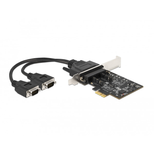 Delock 90048, PCIe, Seriell, PCIe 2.0, RS-422/485, 256 B, 5, 6, 7, 8