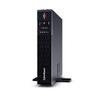 CyberPower Systems CyberPower PR750ERT2U Line-Interactive USV USV 750VA/750W Tower/Rack 2U, Sinuswelle, PFC-kompatibel, AVR, BMS Battery Management, GreenPower, LCD, USB, Expansion Port für opt. Netzwerkkomunikation, inkl. 19" Railkit, Line-Interaktiv, 0,