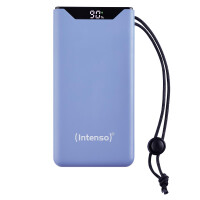Intenso 7332035, 10000 mAh, Lithium Polymer (LiPo), Power Delivery, Quick Charge 3.0, 3,7 V, 20 W, Blau