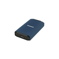 Transcend ESD410C, 2 TB, USB Typ-C, 2000 MB/s, 20 Gbit/s, Passwortschutz, Blau