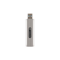 Transcend ESD320A, 512 GB, USB Typ-A, 3.2 Gen 2 (3.1 Gen 2), 1050 MB/s, 10 Gbit/s, Grau