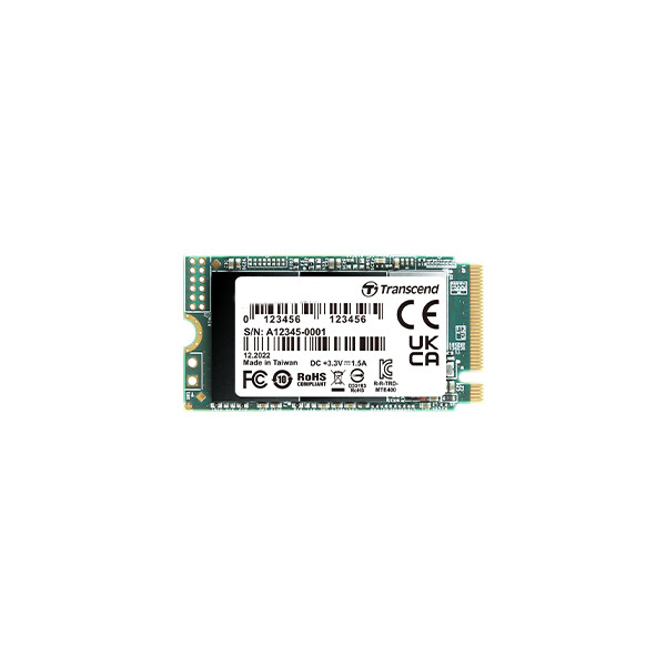 Transcend PCIe SSD 400S, 512 GB, M.2