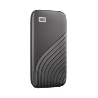 WD My Passport, 500 GB, USB Typ-C, 3.2 Gen 2 (3.1 Gen 2), 1050 MB/s, Passwortschutz, Grau
