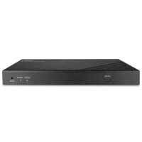 Lindy 38364, 3840 x 2160 Pixel, AV-Repeater, 100 m, Kabelgebunden, Schwarz