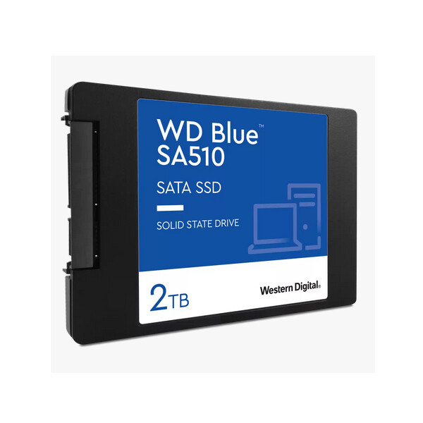 WD Blue SA510, 2 TB, 2.5", 560 MB/s, 6 Gbit/s