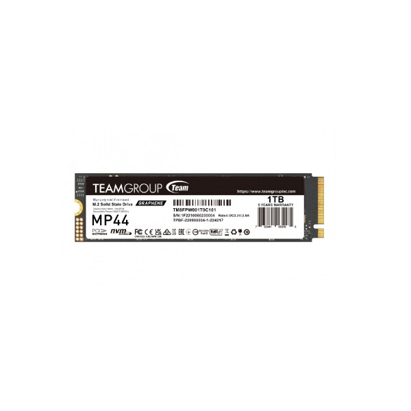 Team Group MP44L TM8FPW001T0C101, 1 TB, M.2, 7400 MB/s