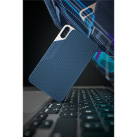 Intenso Lesen/Schreiben bis zu 500 MB/s/250GB, 250 GB, USB Typ-C, 3.2 Gen 1 (3.1 Gen 1), 500 MB/s, Blau, Grau