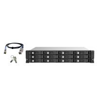 QNAP TL-R1220Sep-RP, HDD / SSD-Gehäuse,...