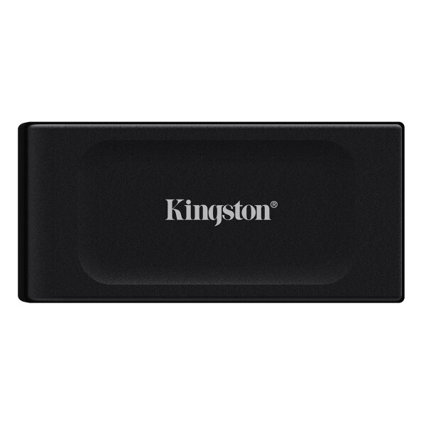 Kingston 1TB XS1000 External USB 3.2 Gen 2 Portable Solid State Drive, 1 TB, USB Typ-C, 3.2 Gen 2 (3.1 Gen 2), 1050 MB/s, Schwarz