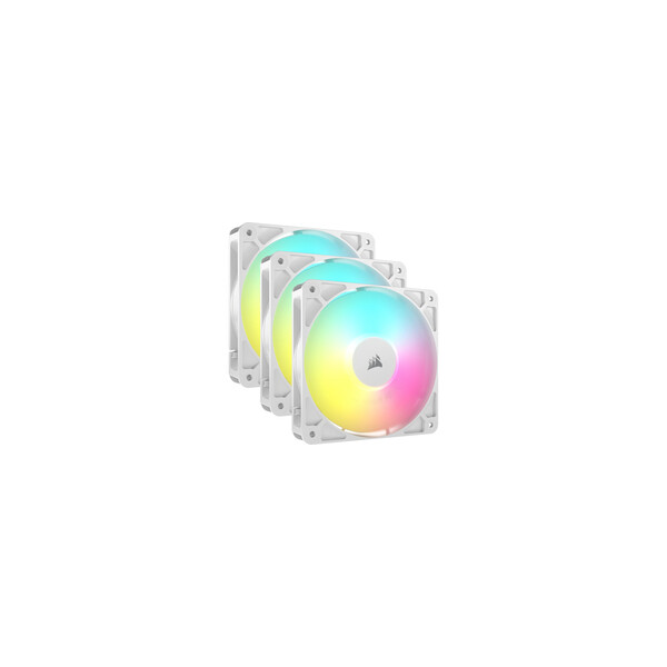 Corsair Lüfter 120*120*25 RS120 white ARGB PWM Triple Pack