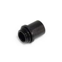 Alphacool 17643, Anpassung, Messing, Schwarz, 1/4",...