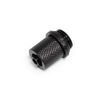 Alphacool 17643, Anpassung, Messing, Schwarz, 1/4",...