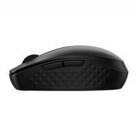 HP 695 Rechargeable Wireless Mouse, Beidhändig, Bluetooth, 4000 DPI, Schwarz