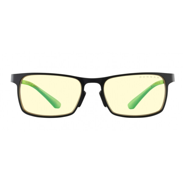 Gunnar Optiks FPS Mini Razer Edition, Unisex, Rechteck, Klassisch, Schwarz, Bernstein, 5 cm