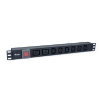 Equip 8-Fach Steckdosenleiste, 6 x IEC-C13 + 2 x IEC-C19,...