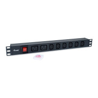 Equip 8-Fach Steckdosenleiste, 6 x IEC-C13 + 2 x IEC-C19,...