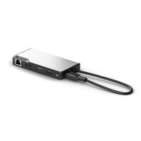 Alogic UCFUPRGVV2-SGR, USB 3.2 Gen 1 (3.1 Gen 1) Type-C, 100 W, 100,1000 Mbit/s, Schwarz, Grau, 60 Hz, HDMI, RJ-45, USB 3.2 Gen 1 (3.1 Gen 1) Type-A, USB 3.2 Gen 1 (3.1 Gen 1) Type-C, VGA